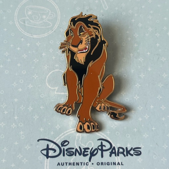 Disney Parks Villain Uncle Scar Pin from The Lion King - Picture 1 of 3